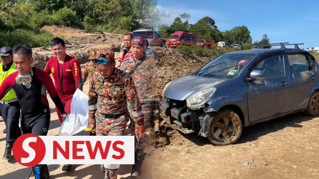 Father drowns after rescuing his child from a sinking car in Putatan