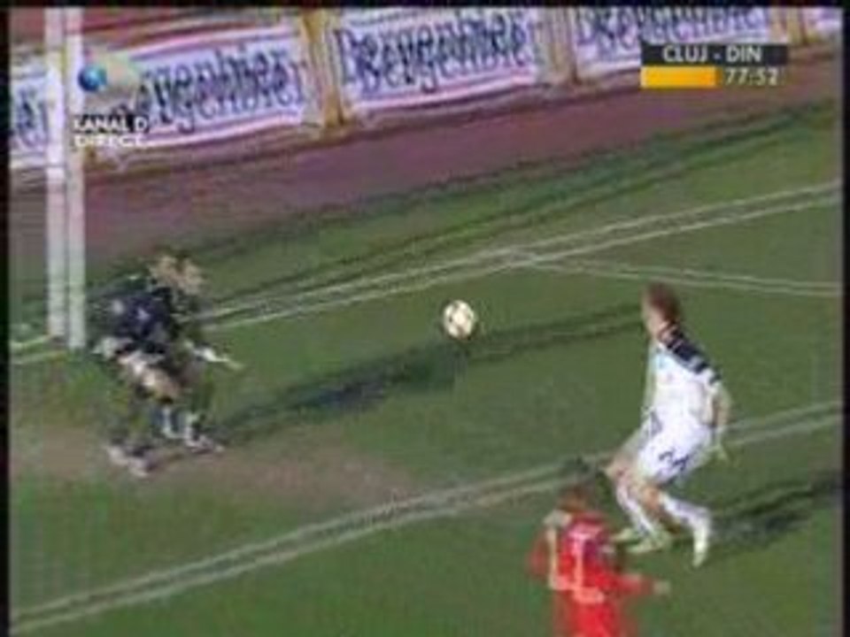 u cluj dinamo 1-1 FLAVIUS BAD www.liga-1.com