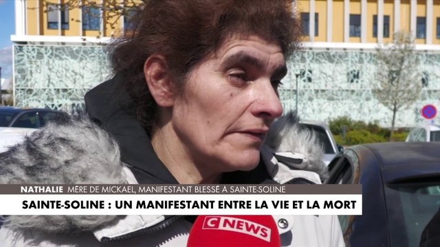 Méga-bassine à Sainte-Soline : la mère d'un manifestant blessé témoigne