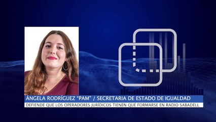¡¡Pam lo ha vuelto a decir!!: "Los operadores jurídicos tienen que actualizarse"