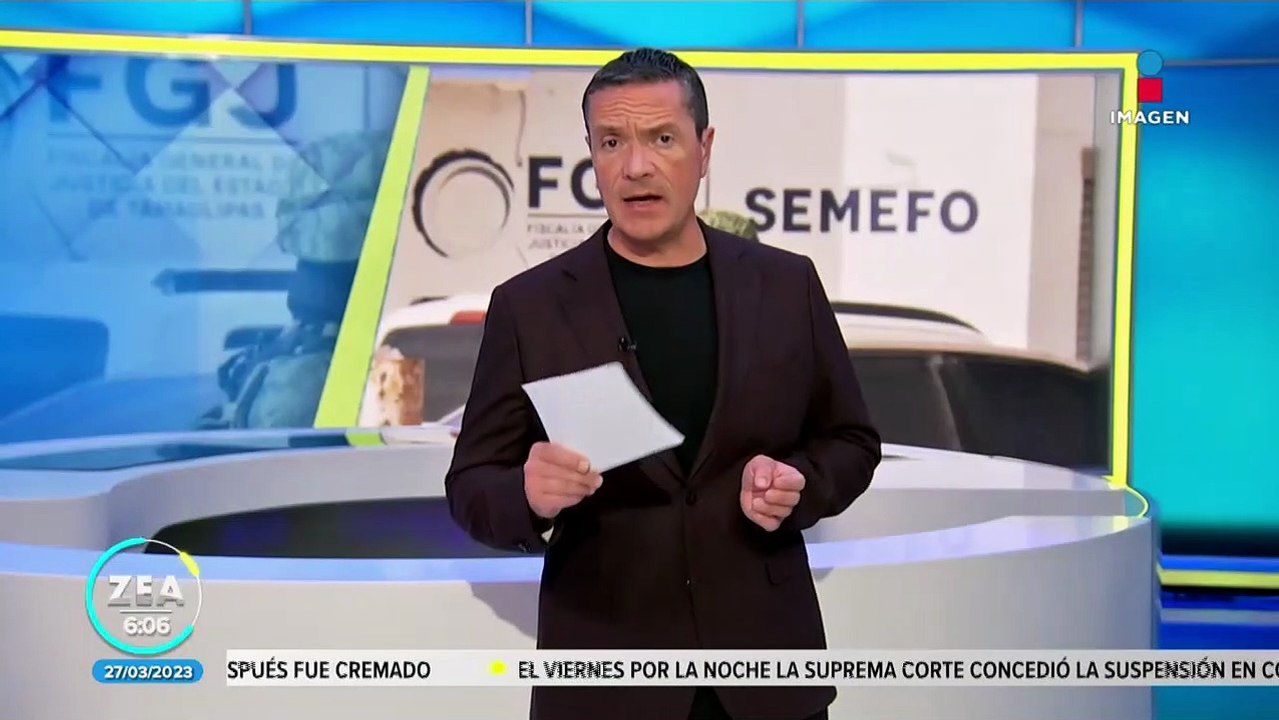 Recrean la escena del secuestro de cuatro estadounidenses en Matamoros