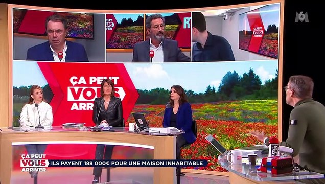 Julien Courbet se fait menacer d'être assigné en justice par un intervenant dans Ça peut vous arriver . M6