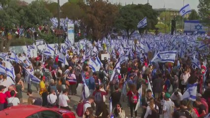 #نتنياهو يؤكد مواجهته حملة دعائية ضد التعديلات القضائية: المحتجون وطنيون لكن لا يفهمون الإصلاح المطلوب للقضاء #العربية