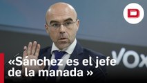 Buxadé afirma que «El jefe de la manada sigue siendo Pedro Sánchez»