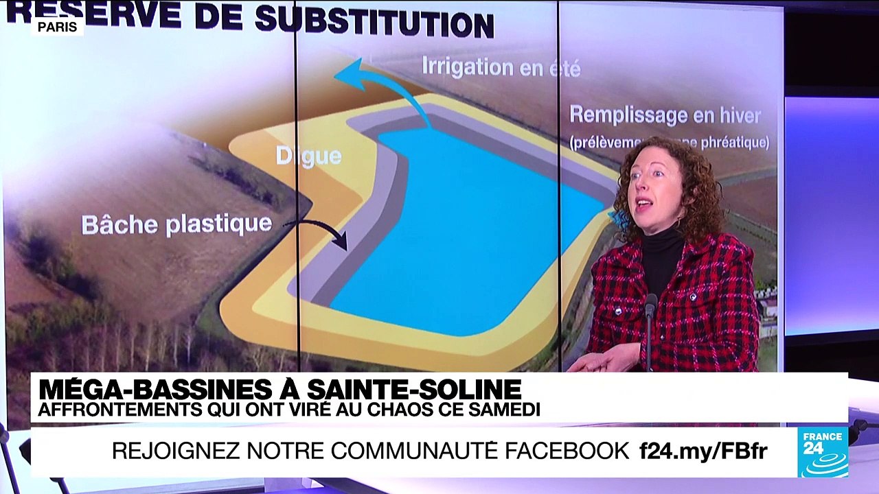 Méga-bassines à Sainte-Soline : pourquoi ce site est-il au coeur des tensions ?