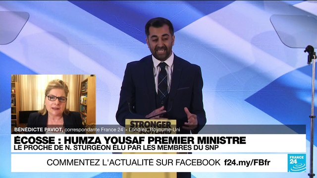 Écosse : Humza Yousaf Premier ministre, le proche de Nicola Sturgeon élu par les membres du SNP