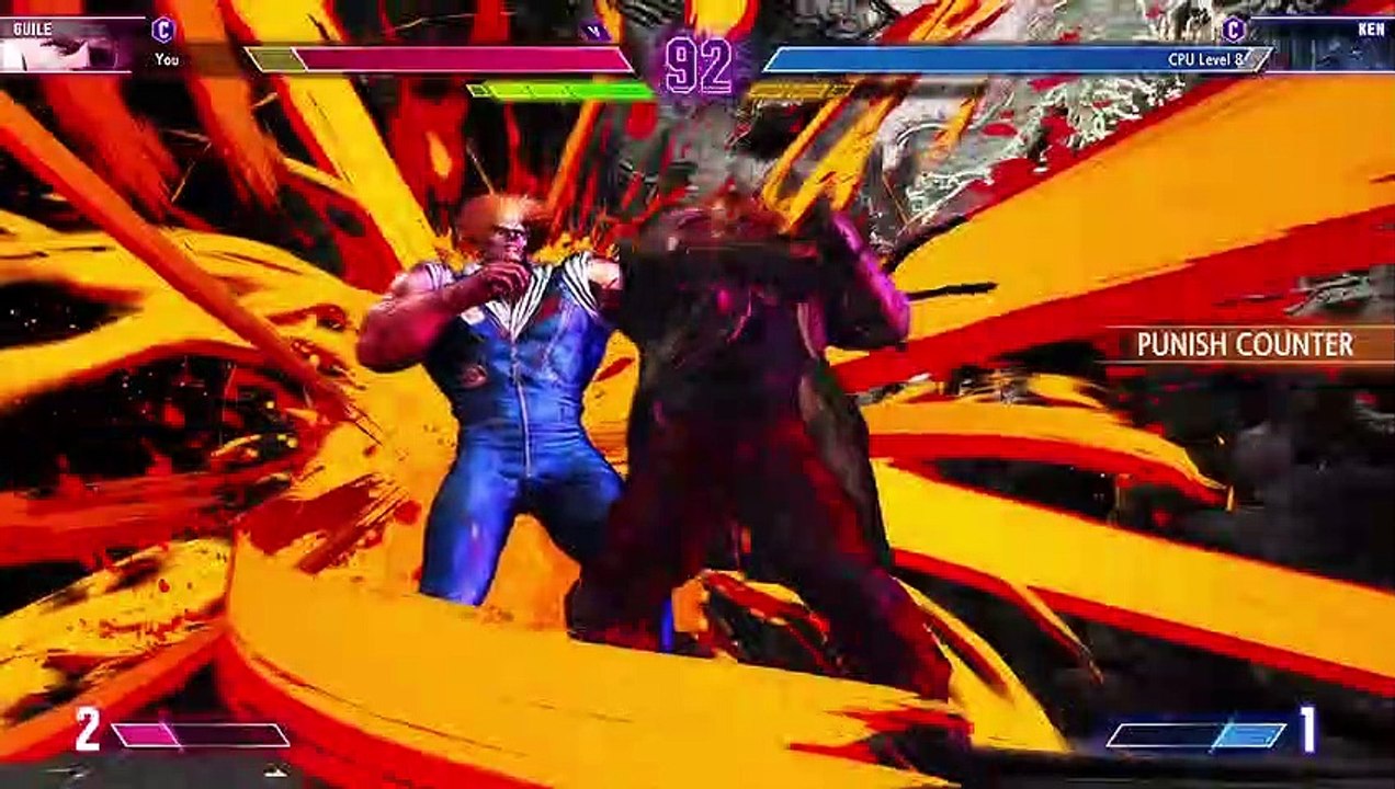 Guile vs Ken (Street Fighter 6 Gameplay)