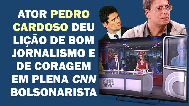 CONFIRA: O ATOR DEPOIS TAMBÉM DESABAFOU SOBRE TRETA DO MINISTRO PAULO PIMENTA COM A CNN | Cortes 247