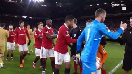 UEFA Europa League 2022-2023 || Manchester United vs FC Barcelona || First Half || Feb 24 2023