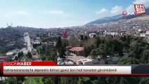 Kahramanmaraş'ta depremin 50'inci günü! Son hali havadan görüntülendi