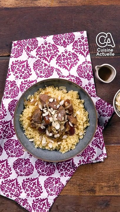CUISINE ACTUELLE - Tajine d'agneau aux dattes
