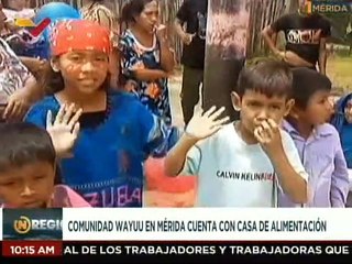 Comunidad Wayuu cuenta con casa de Alimentación en el edo.  Mérida para atender más de 200 personas