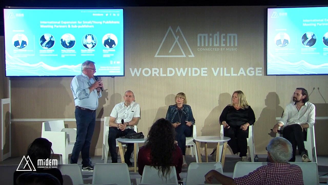 International Expansion for Small/ young Publishers_ Meeting Partners & Sub-publishers - Midem 2019