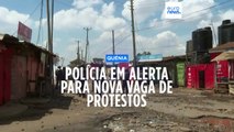 Quénia: polícia em alerta por causa de protestos contra aumento do custo de vida