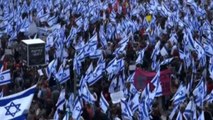 Israele, migliaia davanti alla Knesset contro riforma giudiziaria