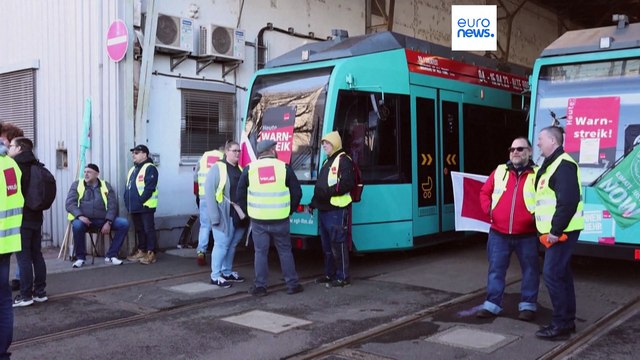 Bundesweite Streiks - Gewerkschaften fordern Lohnerhöhung von mindestens 10,5 %