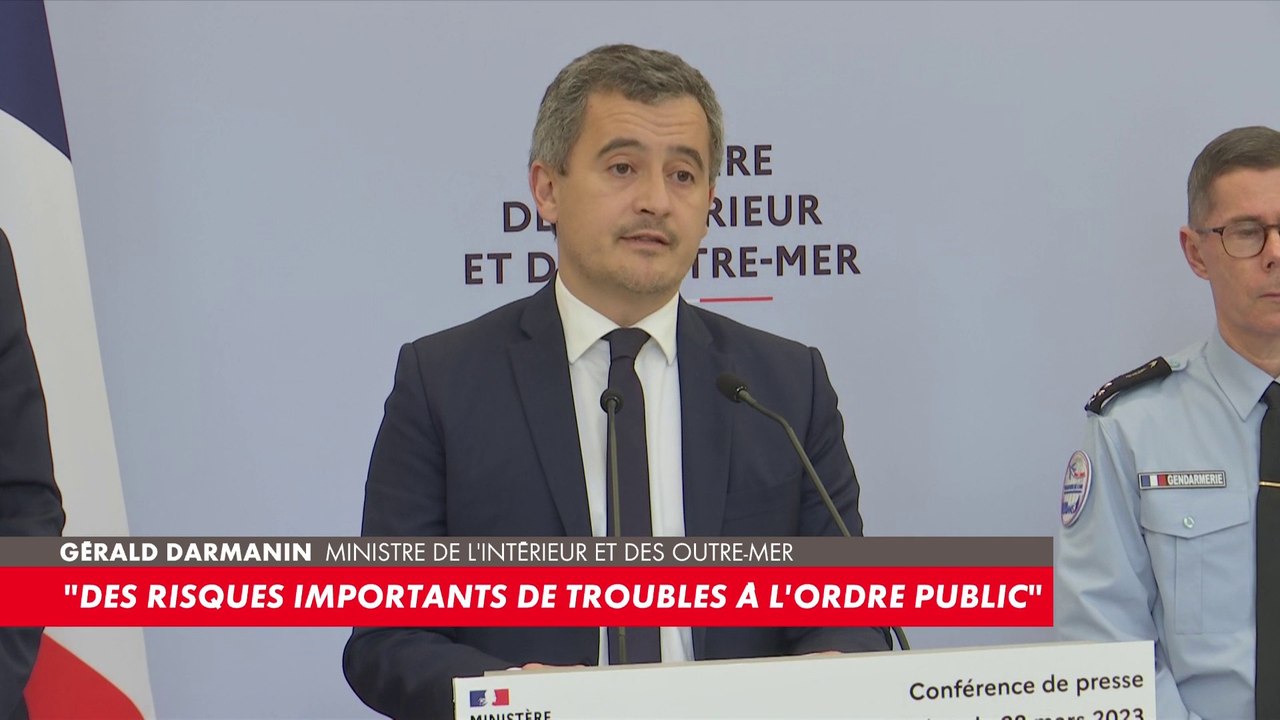 Gérald Darmanin : «J’appelle tous les élus de la République, à condamner […] les violences commises contre les forces de l’ordre»
