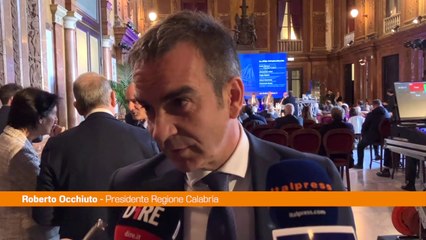 Ponte Stretto, Occhiuto "E' un'opera utile al Paese"