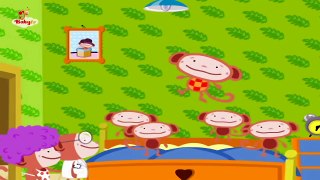 Five Little Monkeys with Oliver | Nursery Rhymes - Songs for Kids  @BabyTVChannel