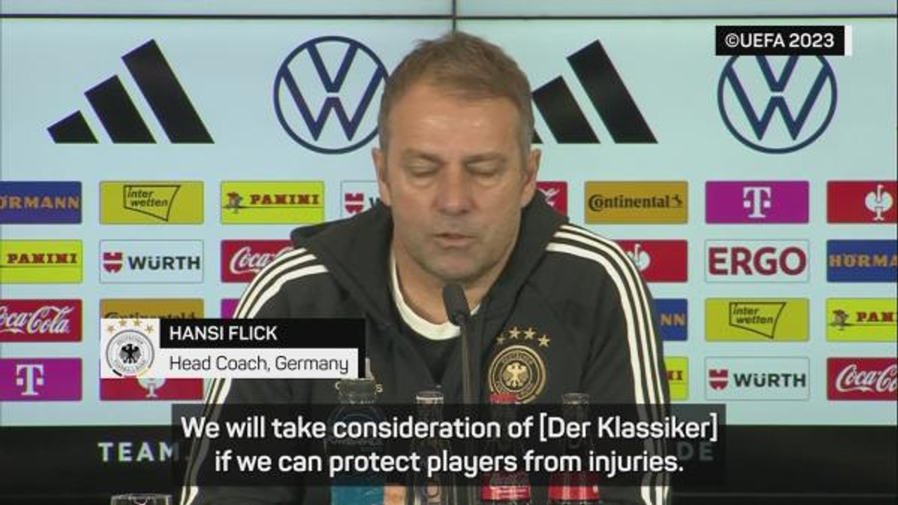 Der Klassiker won't impact Germany team selection - Flick