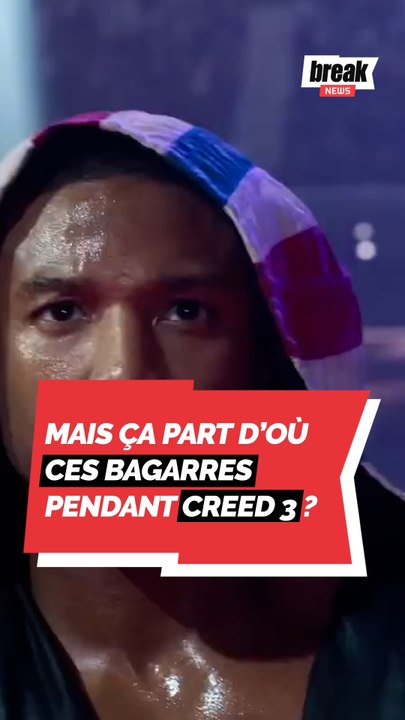 Mais ça part d'où ces bagarres pendant Creed 3 ?