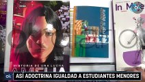 Así adoctrina Igualdad a estudiantes: 