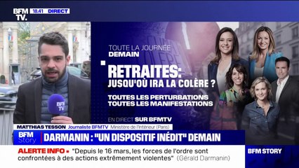 Mobilisation du 28 mars: "Un dispositif de sécurité inédit" sera mis en place