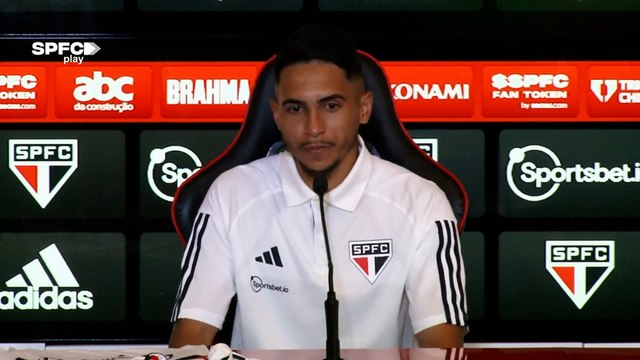 Raí Ramos fala sobre Rogério Ceni em apresentação no São Paulo e destaca idolatria