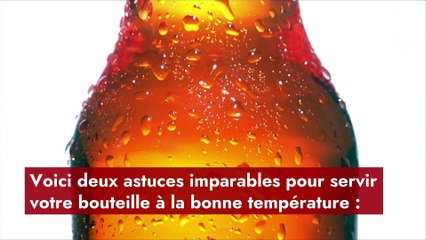 Comment rafraîchir une boisson en un temps record ?