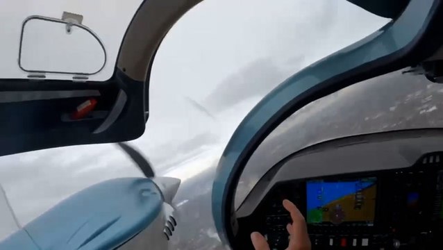 Horrifying moment trainee pilot accidentally opens plane door mid-air