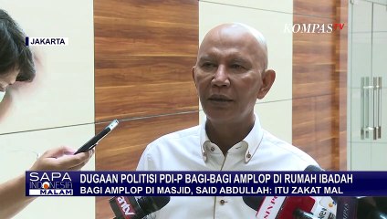 Bagi Amplop di Masjid, Said Abdullah: Itu Zakat Mal, Kalau Saya Ngga Boleh Zakat Kira-Kira...