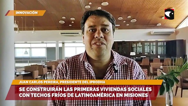 Se construirán las primeras viviendas sociales con techos fríos de latinoamérica en Misiones