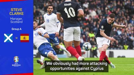 Clarke knows Scotland must be at their best to oust Spain