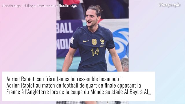 Adrien Rabiot : Son frère James, mannequin au regard de braise, ils se ressemblent comme deux gouttes d'eau !