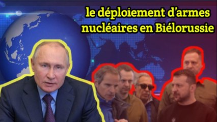Moscou laisse planer des doutes sur ses intentions concernant le nucléaire en Biélorussie