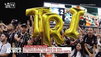 Thiaguinho, do Água Santa, revela rotina no finalista do Paulistão 27/03/2023 15:11:48