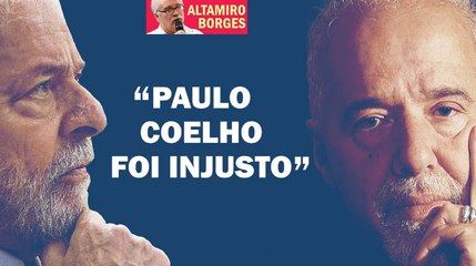 "MAS NÃO VOU LACRAR CRITICANDO PAULO COELHO, QUE AJUDOU MUITO O LULA NA ELEIÇÃO DE 22" | Cortes 247