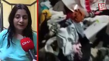 Konya'da çöp evde bulunan bebek hastaneye kaldırıldı