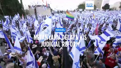 Netanyahu postpones vote on controversial judicial reforms for 'further dialogue'