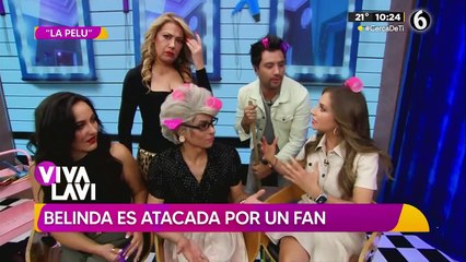 Belinda es atacada por fan en pleno concierto