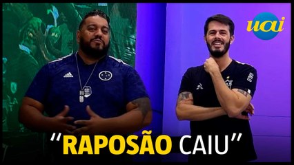 Fael zoa rebaixamento do Cruzeiro e Hugão responde