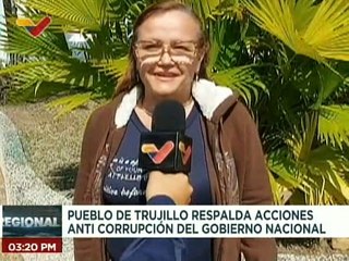 Pueblo trujillano respalda acciones  anticorrupción  del Gobierno Nacional