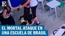 El fatal ataque en una escuela de Brasil, desde adentro