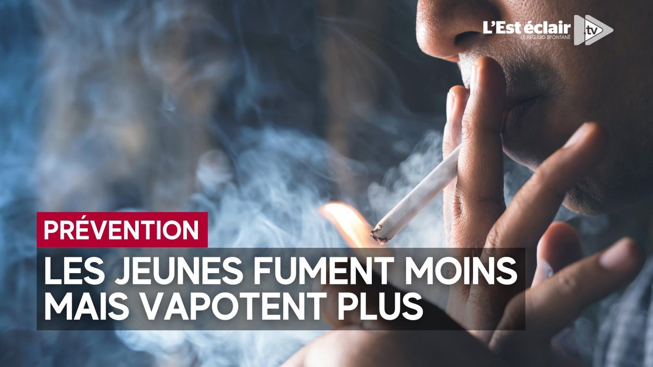 Les jeunes fument moins... mais vapotent plus