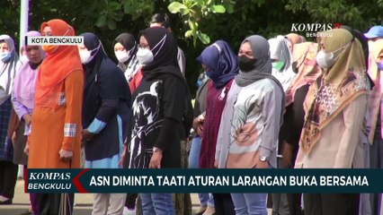 ASN Diminta Taati Aturan Larangan Buka Bersama