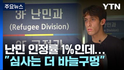 난민인정률 1%인데..."난민 심사는 더 바늘구멍" / YTN