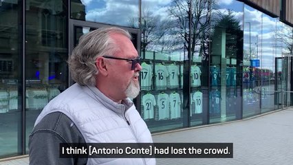 Descargar video: Antonio 'Gone'te - Spurs fans react to Conte's sacking