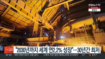 "2030년까지 세계 연2.2% 성장"…30년간 최저