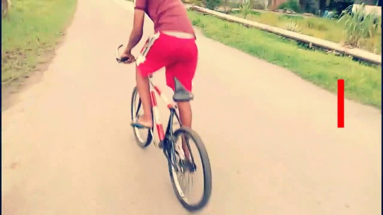 Downhill drifting (bicycle drifting)