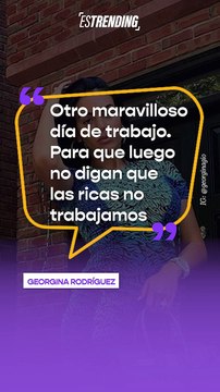 “Habló la recién vestida”: Georgina Rodríguez causó controversia al decir que las ricas sí trabajan